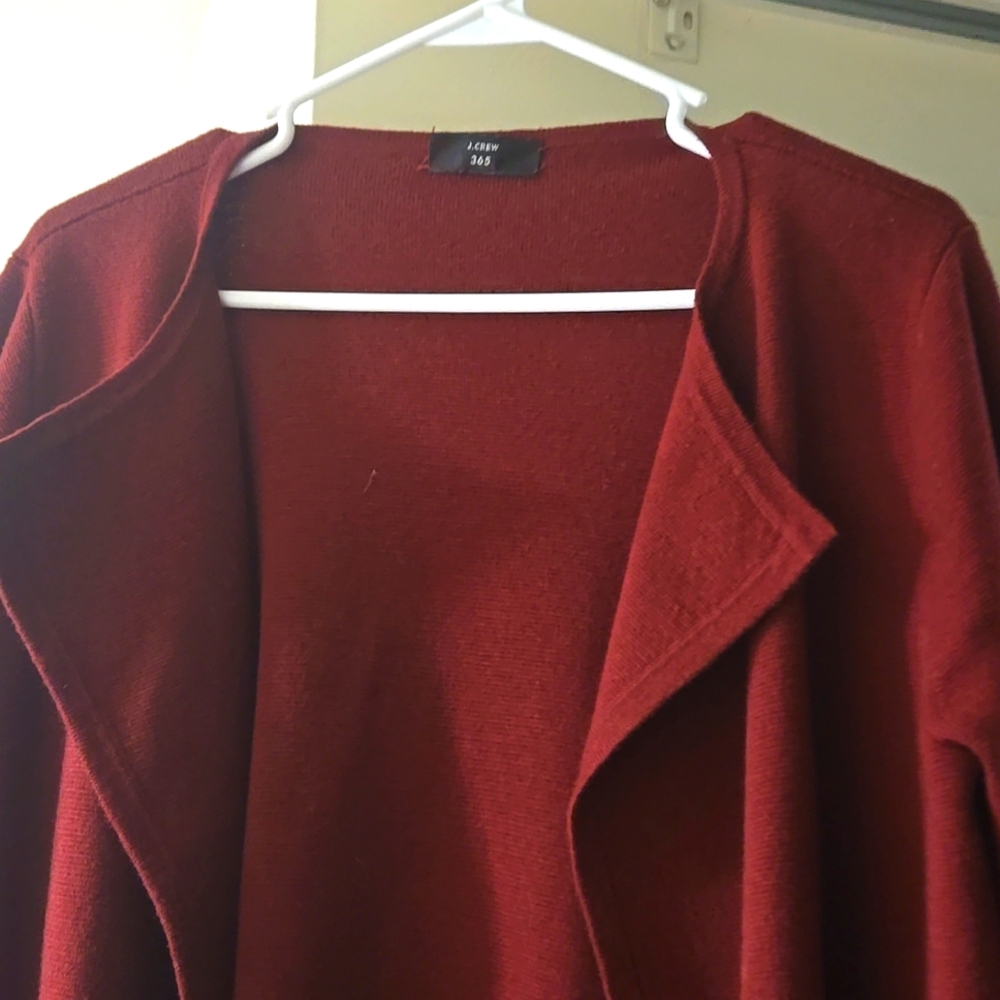 J. Crew Juliette Collarless Sweater-Blazer